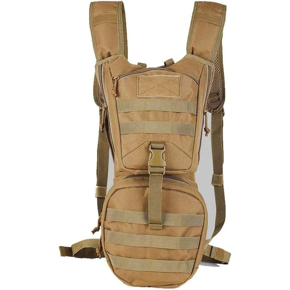 ANTARCTICA NWOT Tactical Hydration Pack Coyote Brown MOLLE Hiking Backpack